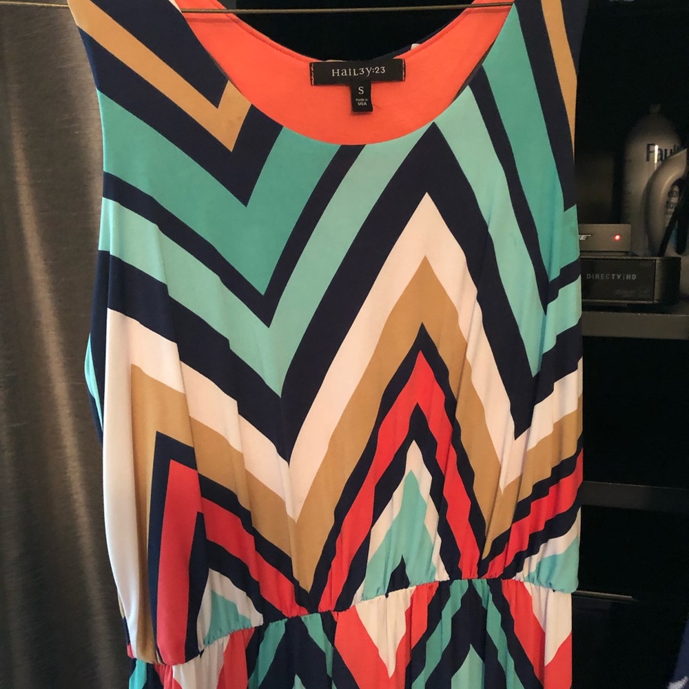 Multi-color Maxi Dress